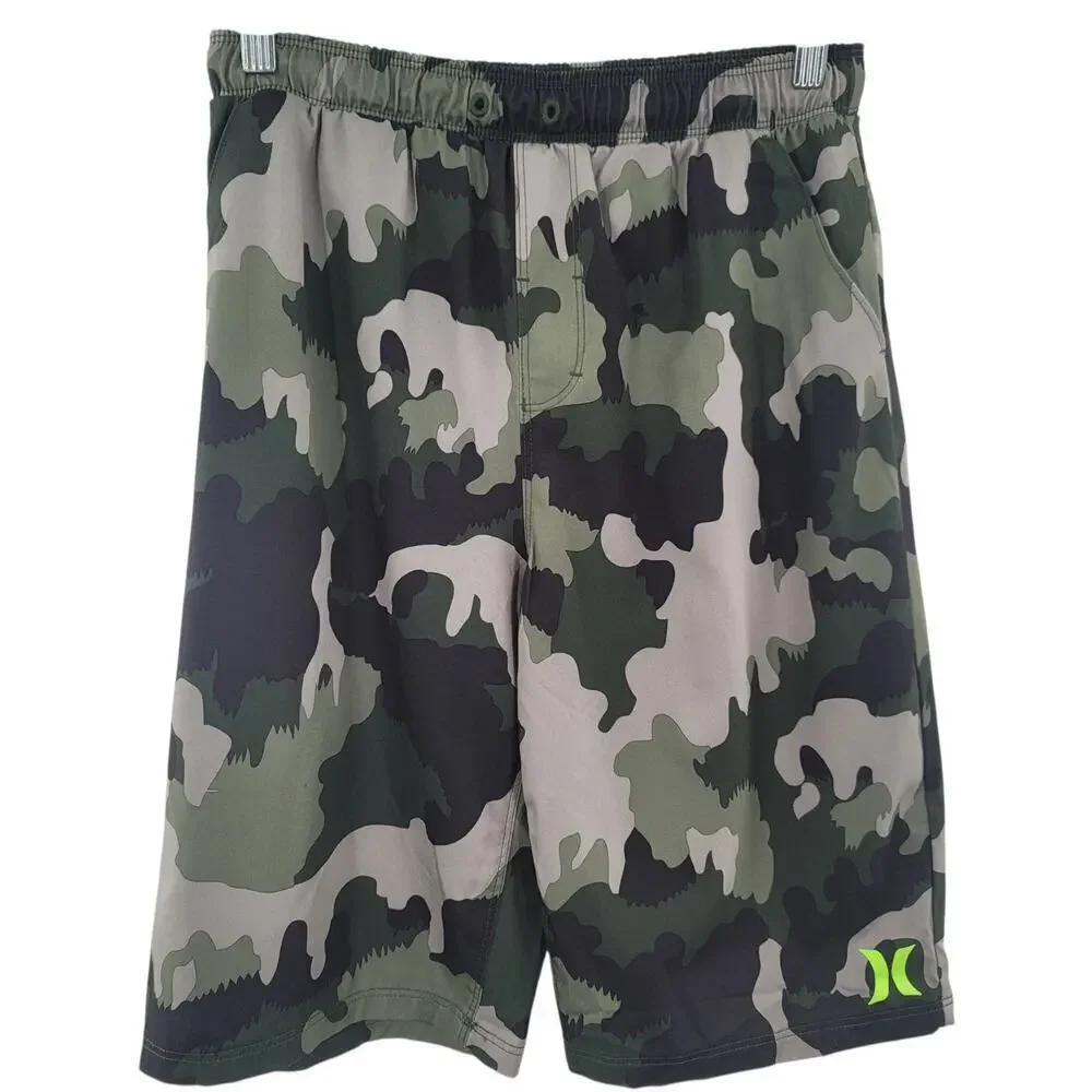 Hurley Boys Swim Shorts Size XL Camo